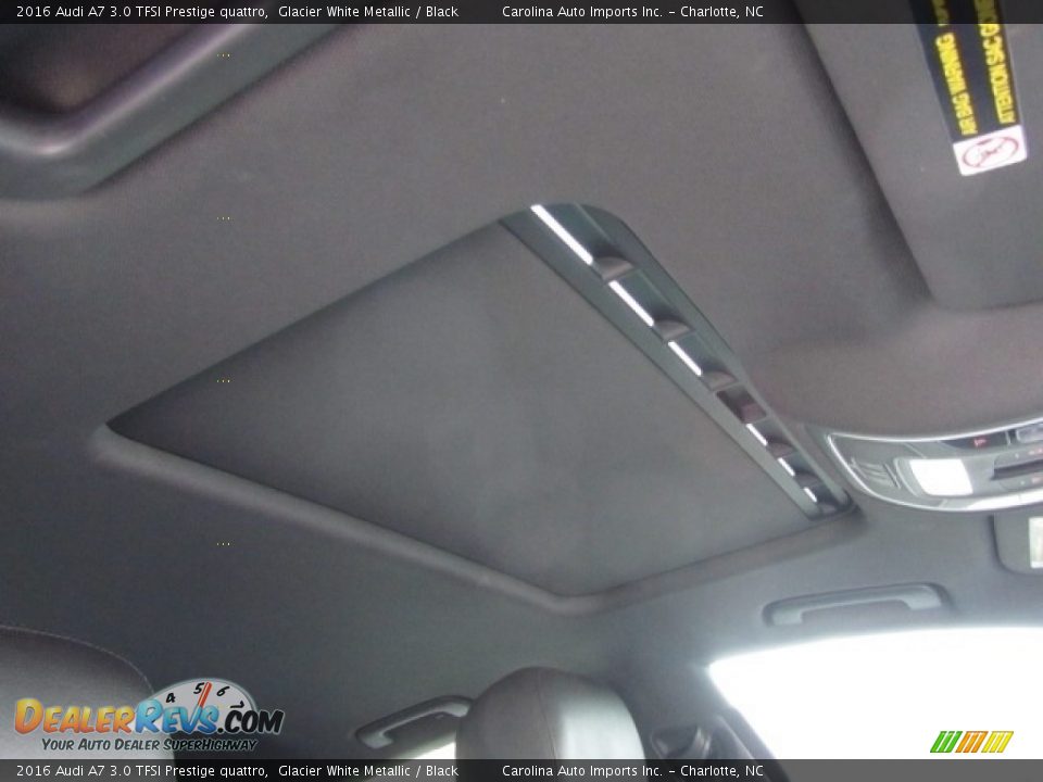 2016 Audi A7 3.0 TFSI Prestige quattro Glacier White Metallic / Black Photo #23