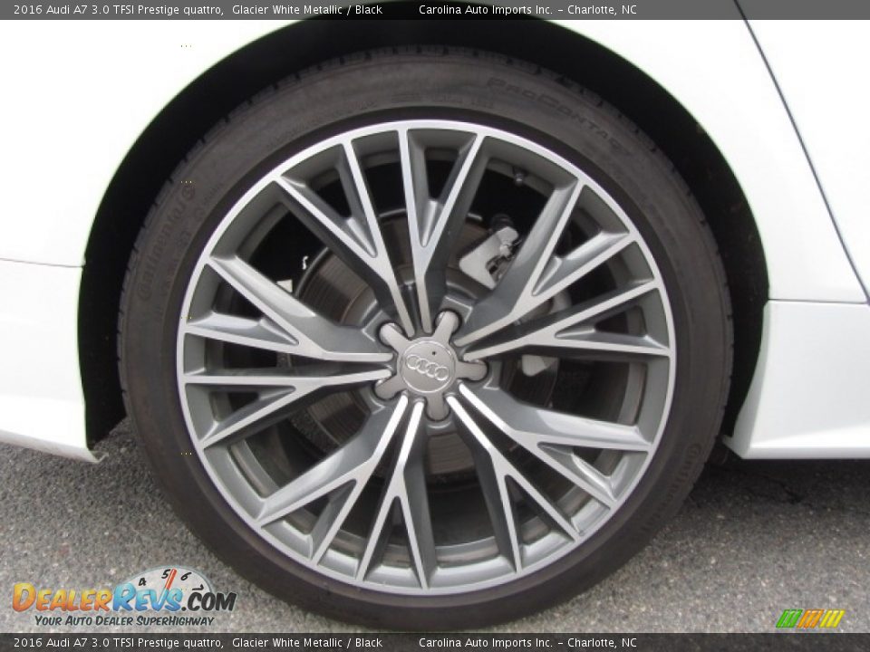 2016 Audi A7 3.0 TFSI Prestige quattro Glacier White Metallic / Black Photo #26