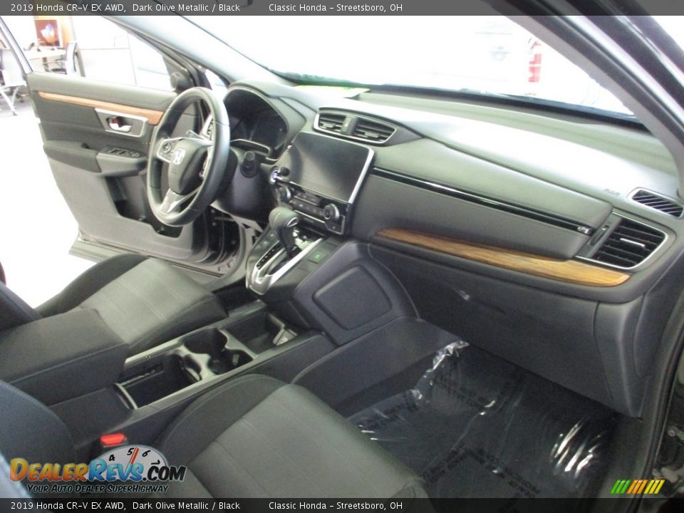 2019 Honda CR-V EX AWD Dark Olive Metallic / Black Photo #15