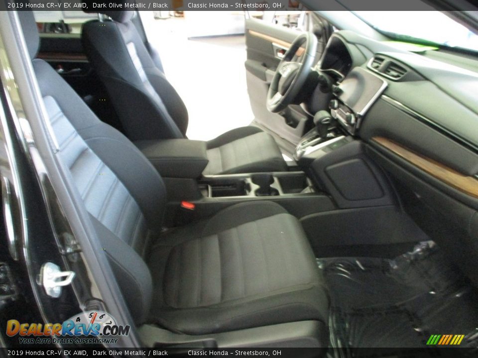 2019 Honda CR-V EX AWD Dark Olive Metallic / Black Photo #16
