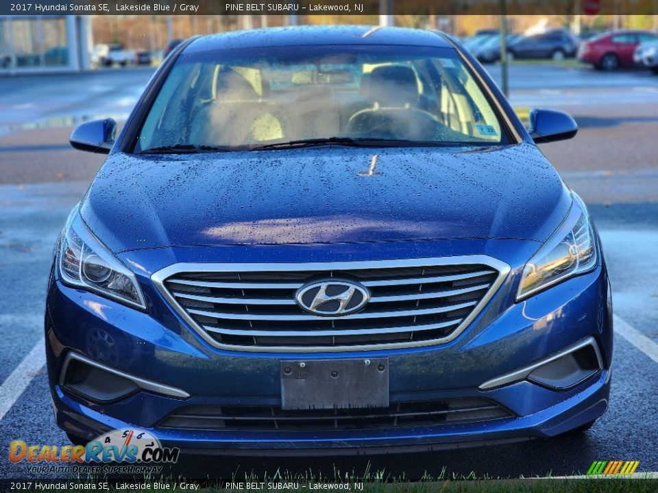 2017 Hyundai Sonata SE Lakeside Blue / Gray Photo #2