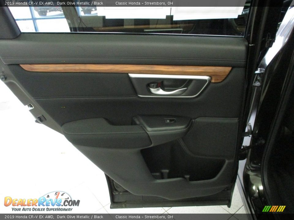 2019 Honda CR-V EX AWD Dark Olive Metallic / Black Photo #22