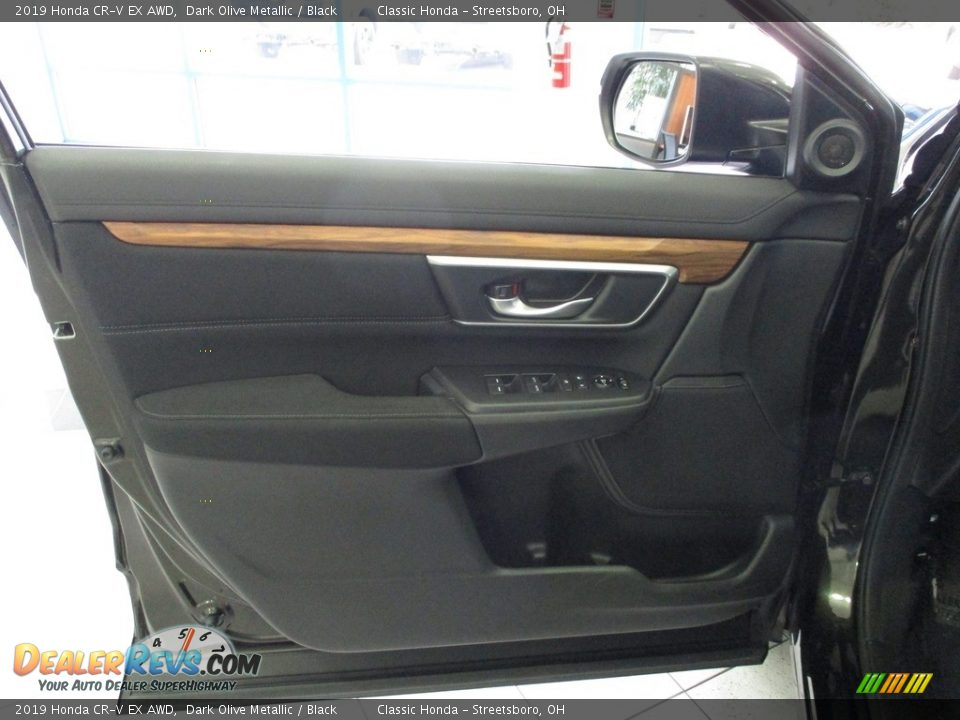 2019 Honda CR-V EX AWD Dark Olive Metallic / Black Photo #25