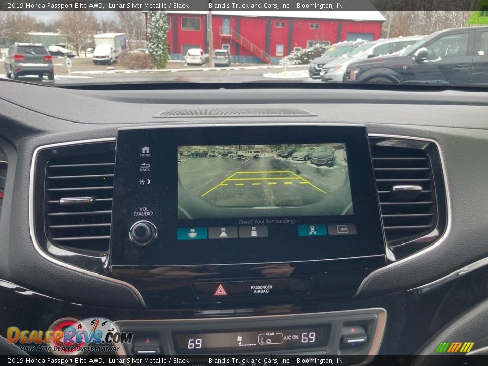 2019 Honda Passport Elite AWD Lunar Silver Metallic / Black Photo #28