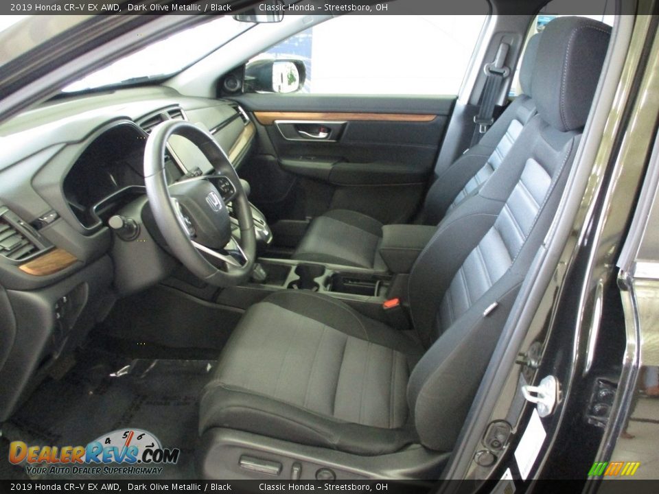 2019 Honda CR-V EX AWD Dark Olive Metallic / Black Photo #27