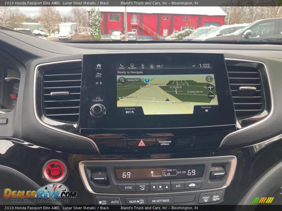 2019 Honda Passport Elite AWD Lunar Silver Metallic / Black Photo #30