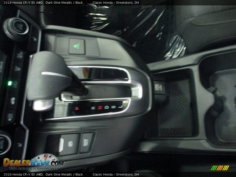 2019 Honda CR-V EX AWD Dark Olive Metallic / Black Photo #33