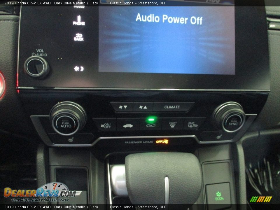 2019 Honda CR-V EX AWD Dark Olive Metallic / Black Photo #34