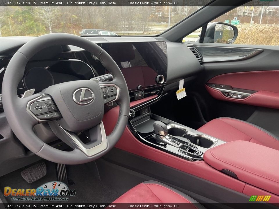 Dark Rose Interior - 2023 Lexus NX 350 Premium AWD Photo #2