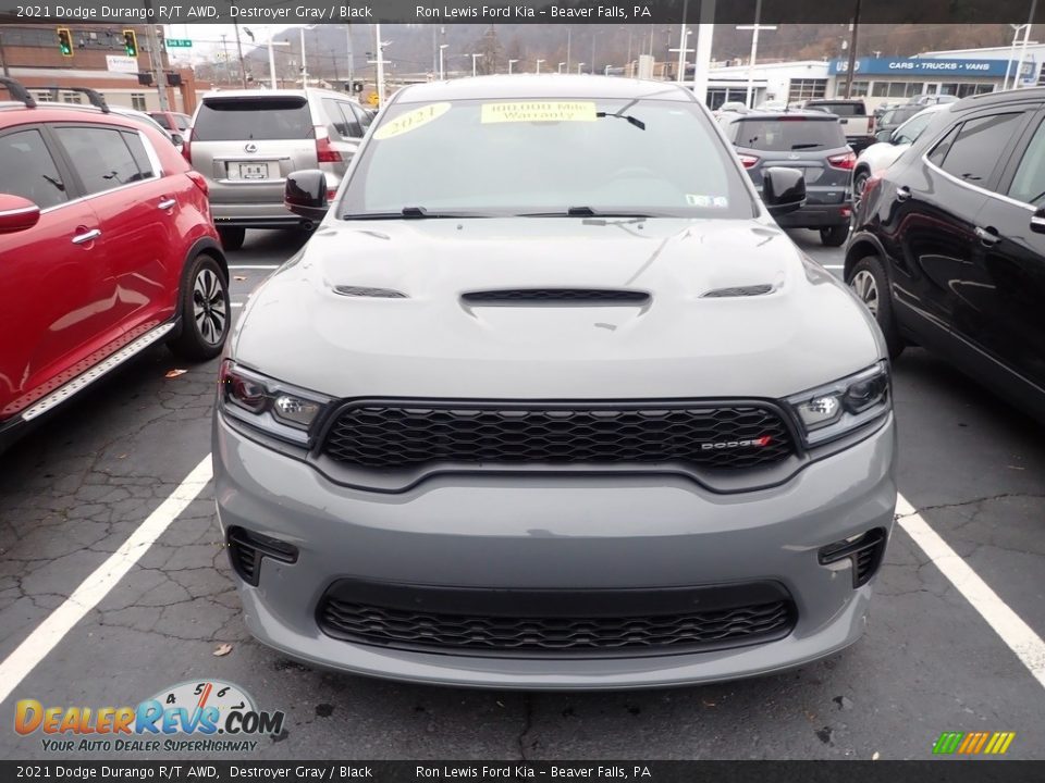 2021 Dodge Durango R/T AWD Destroyer Gray / Black Photo #2