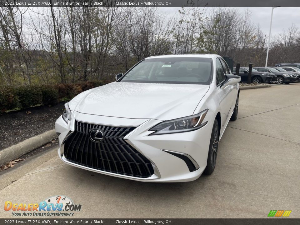 Eminent White Pearl 2023 Lexus ES 250 AWD Photo #1