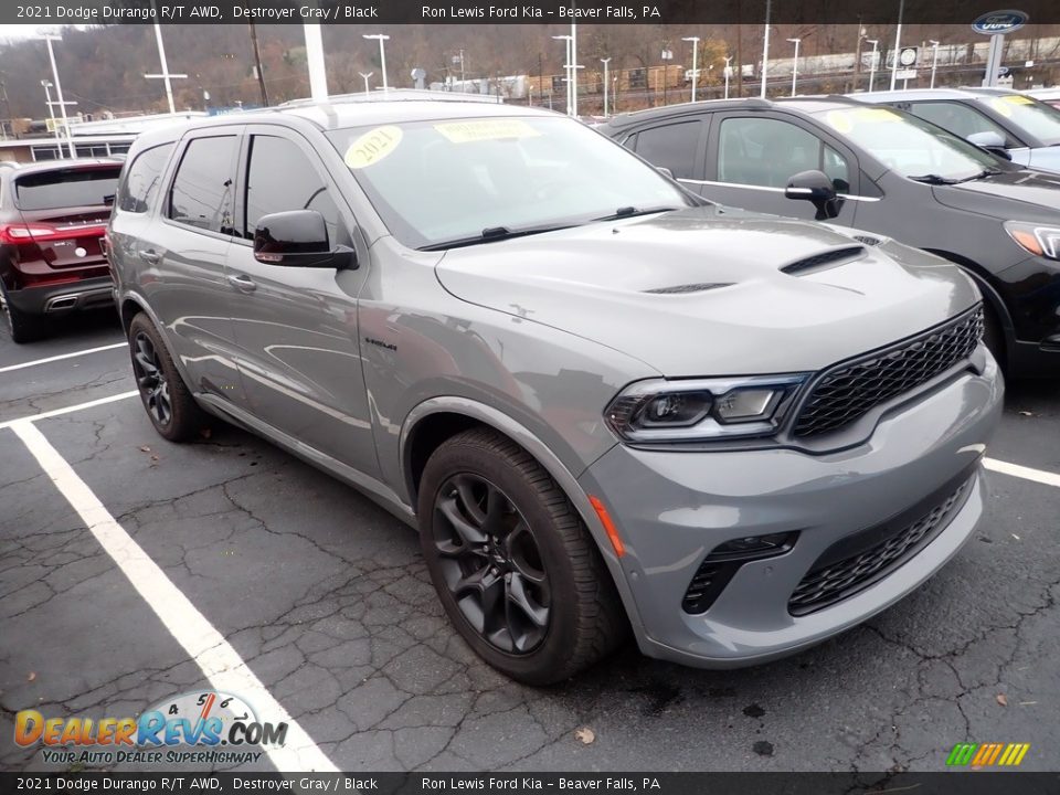 2021 Dodge Durango R/T AWD Destroyer Gray / Black Photo #3