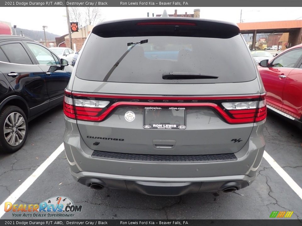 2021 Dodge Durango R/T AWD Destroyer Gray / Black Photo #5
