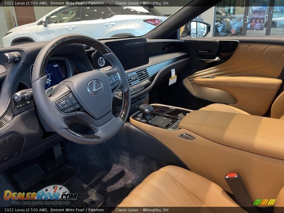 Palomino Interior - 2022 Lexus LS 500 AWD Photo #2