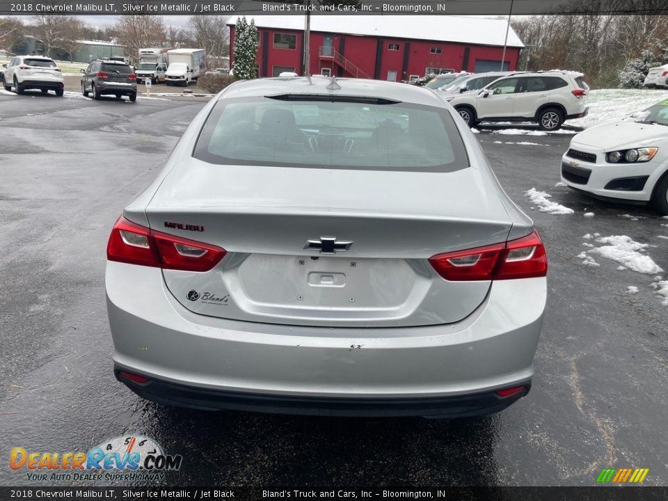 2018 Chevrolet Malibu LT Silver Ice Metallic / Jet Black Photo #5