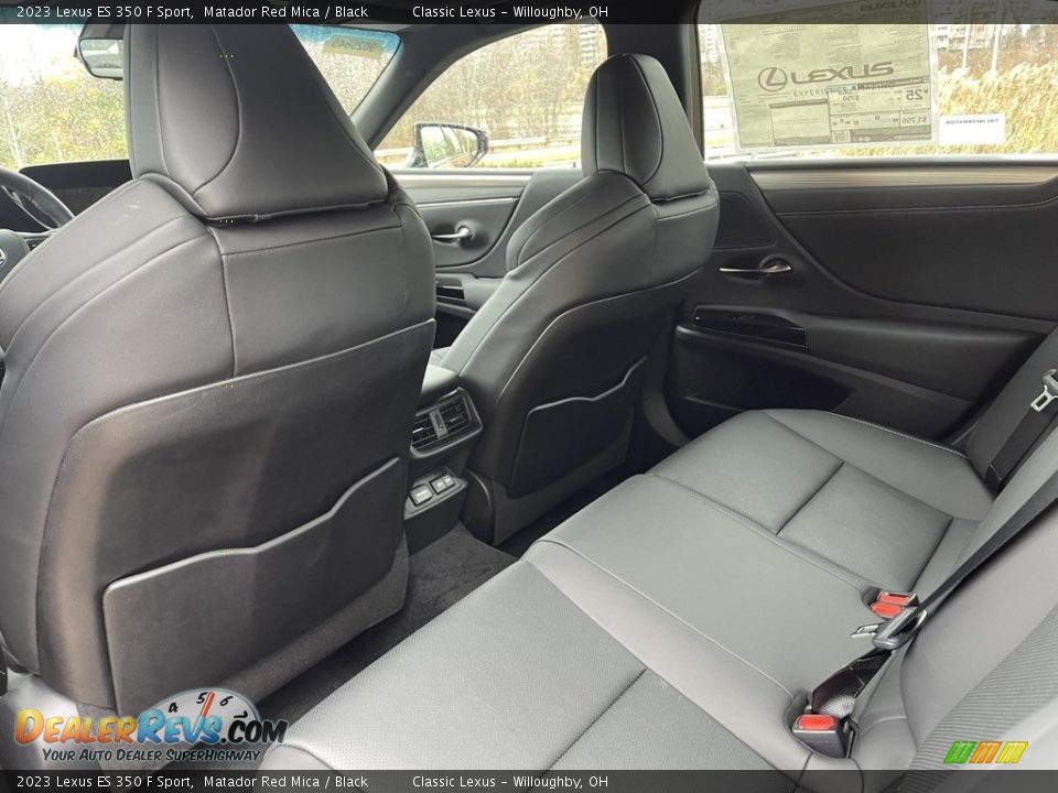 Rear Seat of 2023 Lexus ES 350 F Sport Photo #3