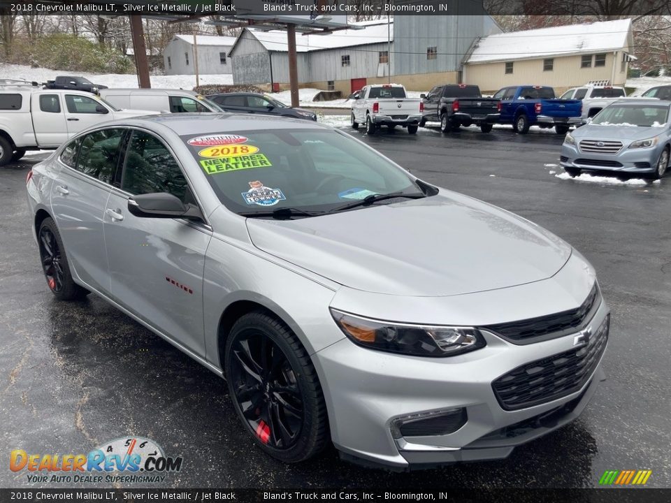 2018 Chevrolet Malibu LT Silver Ice Metallic / Jet Black Photo #7