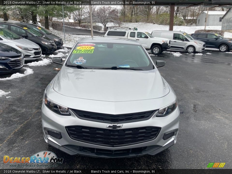 2018 Chevrolet Malibu LT Silver Ice Metallic / Jet Black Photo #8