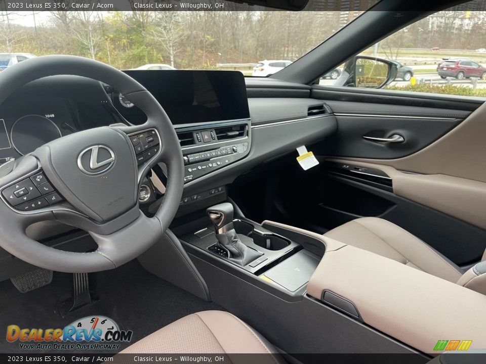 2023 Lexus ES 350 Caviar / Acorn Photo #2