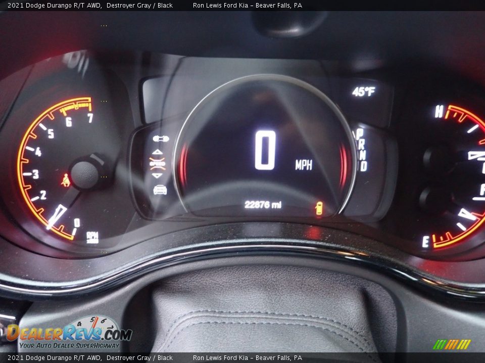 2021 Dodge Durango R/T AWD Destroyer Gray / Black Photo #17