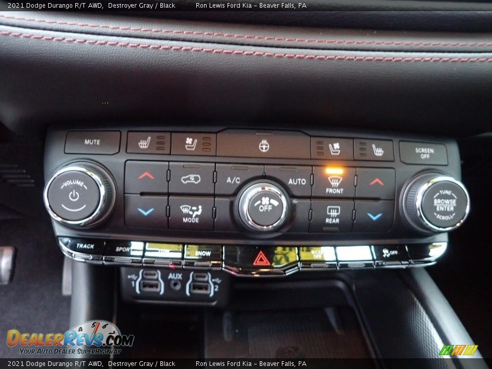 2021 Dodge Durango R/T AWD Destroyer Gray / Black Photo #22