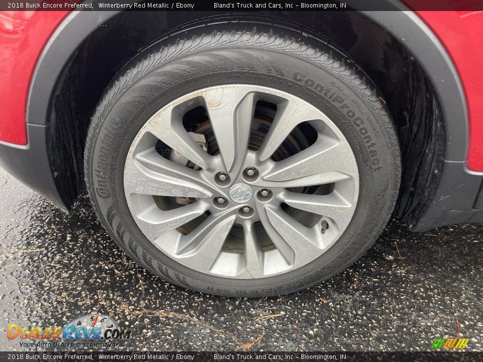 2018 Buick Encore Preferred Winterberry Red Metallic / Ebony Photo #30