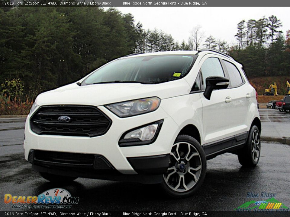 2019 Ford EcoSport SES 4WD Diamond White / Ebony Black Photo #1