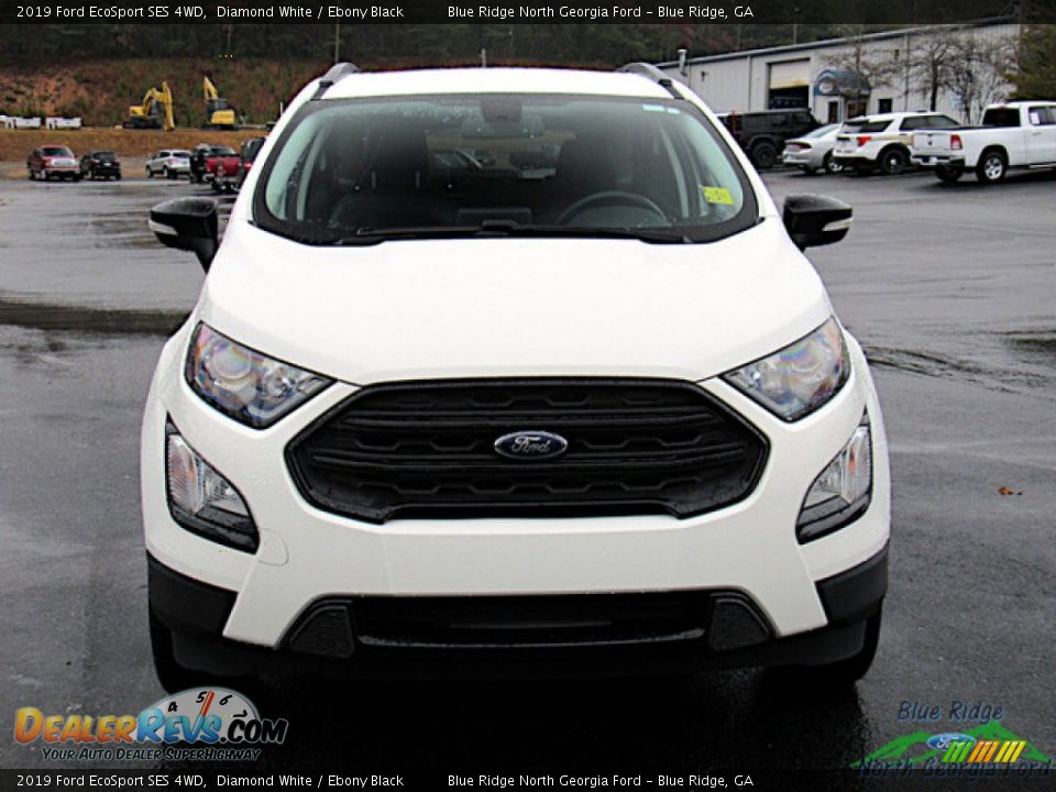 2019 Ford EcoSport SES 4WD Diamond White / Ebony Black Photo #8