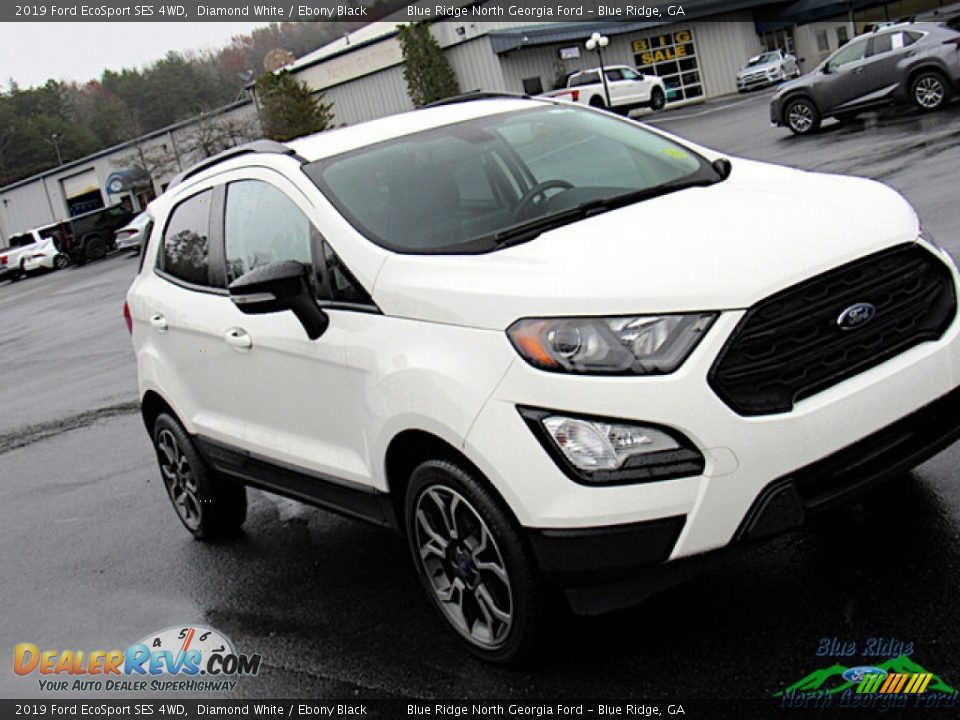 2019 Ford EcoSport SES 4WD Diamond White / Ebony Black Photo #26