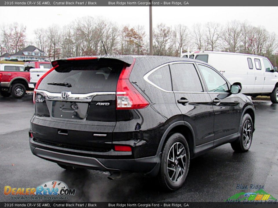 2016 Honda CR-V SE AWD Crystal Black Pearl / Black Photo #5