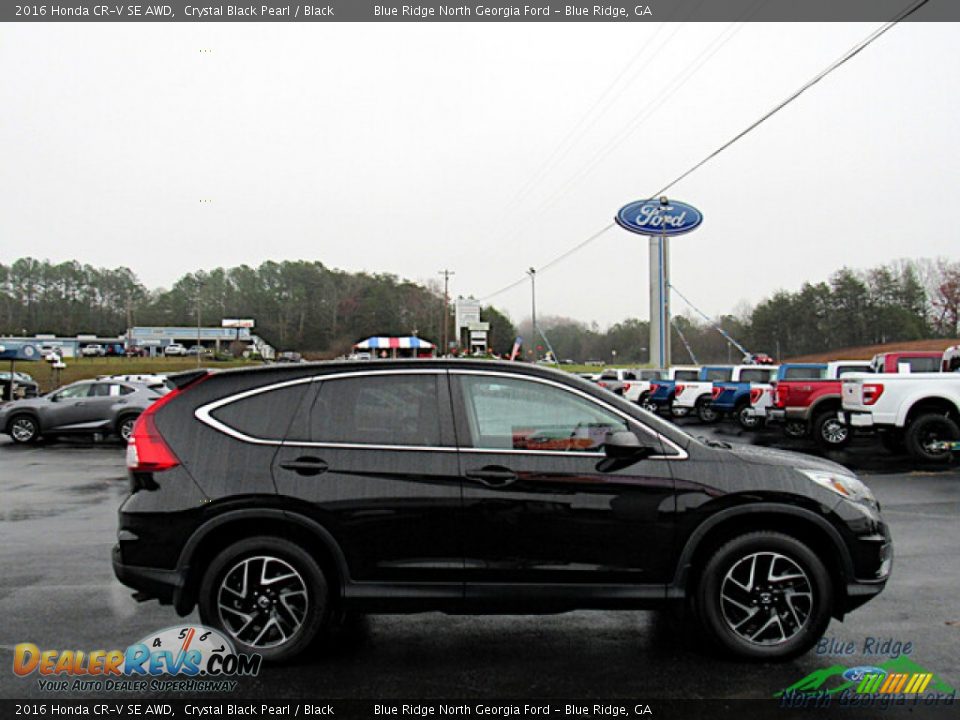 Crystal Black Pearl 2016 Honda CR-V SE AWD Photo #6