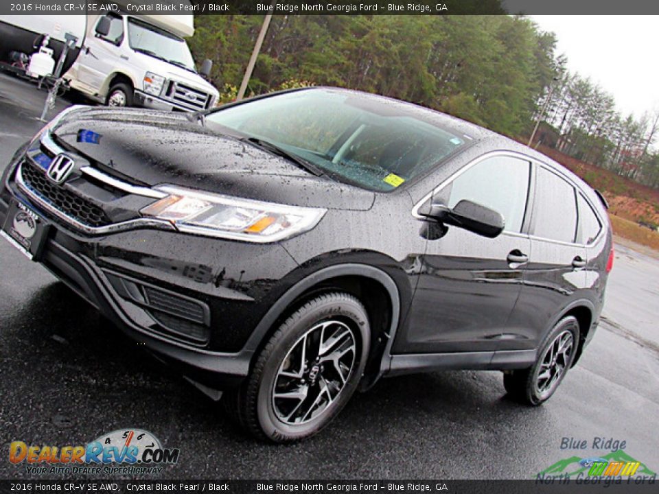 2016 Honda CR-V SE AWD Crystal Black Pearl / Black Photo #23