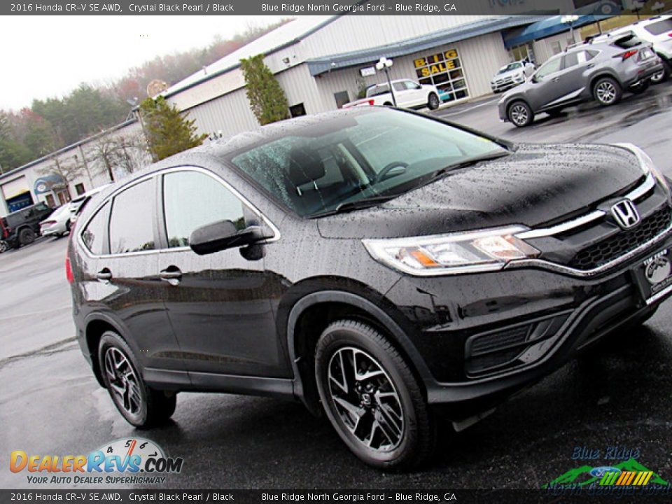 2016 Honda CR-V SE AWD Crystal Black Pearl / Black Photo #24