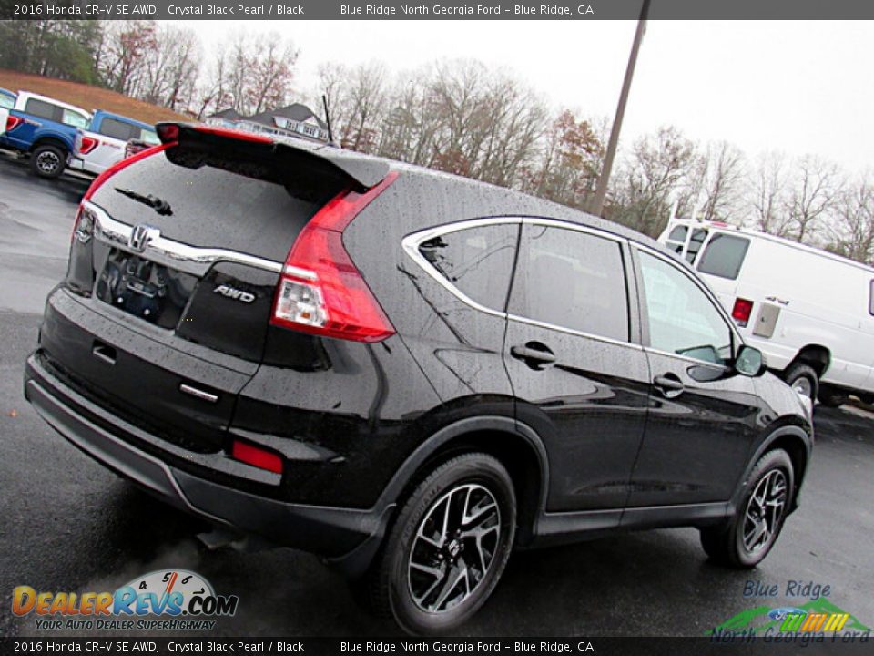 2016 Honda CR-V SE AWD Crystal Black Pearl / Black Photo #25