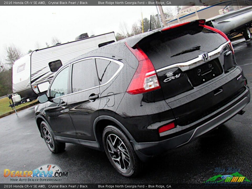 2016 Honda CR-V SE AWD Crystal Black Pearl / Black Photo #26