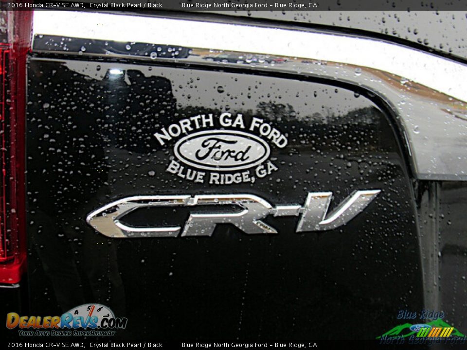 2016 Honda CR-V SE AWD Crystal Black Pearl / Black Photo #27