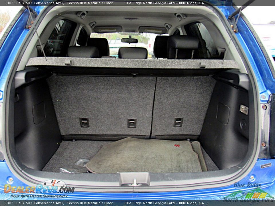 2007 Suzuki SX4 Convenience AWD Trunk Photo #13
