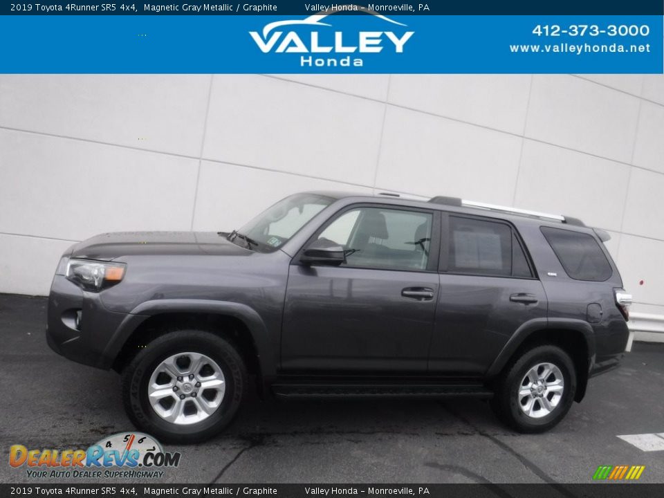 2019 Toyota 4Runner SR5 4x4 Magnetic Gray Metallic / Graphite Photo #2