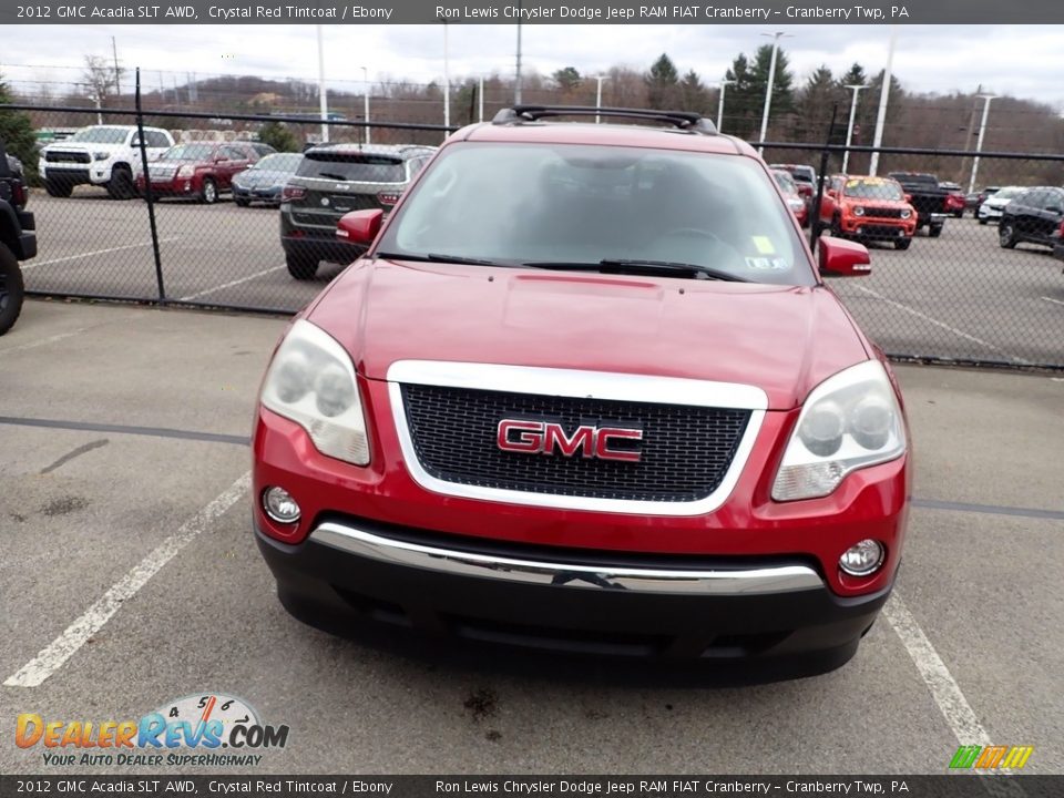 2012 GMC Acadia SLT AWD Crystal Red Tintcoat / Ebony Photo #2