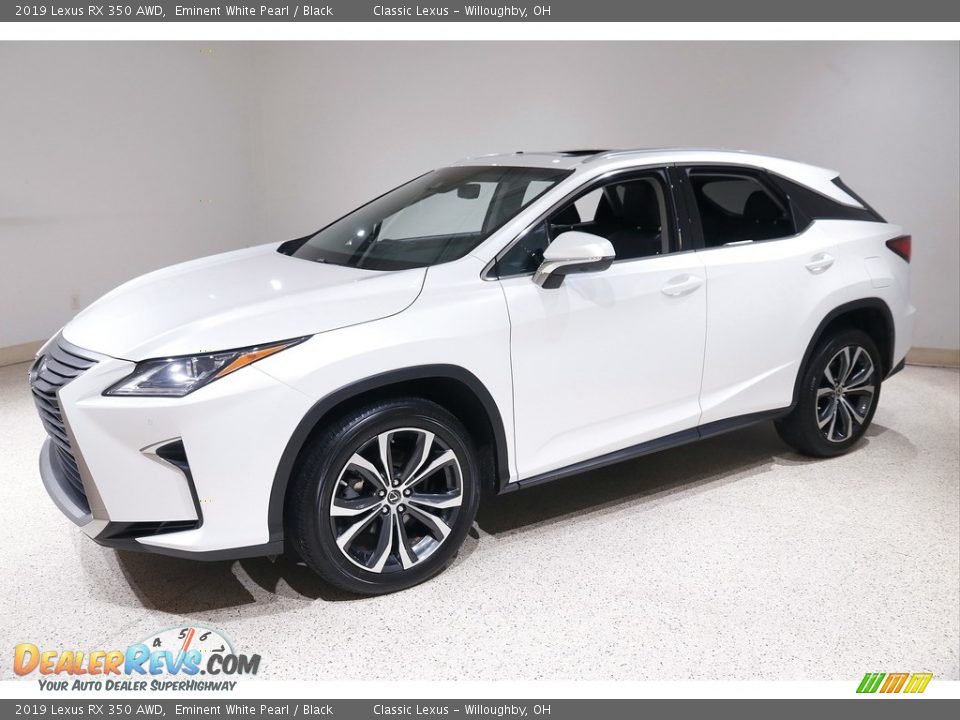 2019 Lexus RX 350 AWD Eminent White Pearl / Black Photo #3