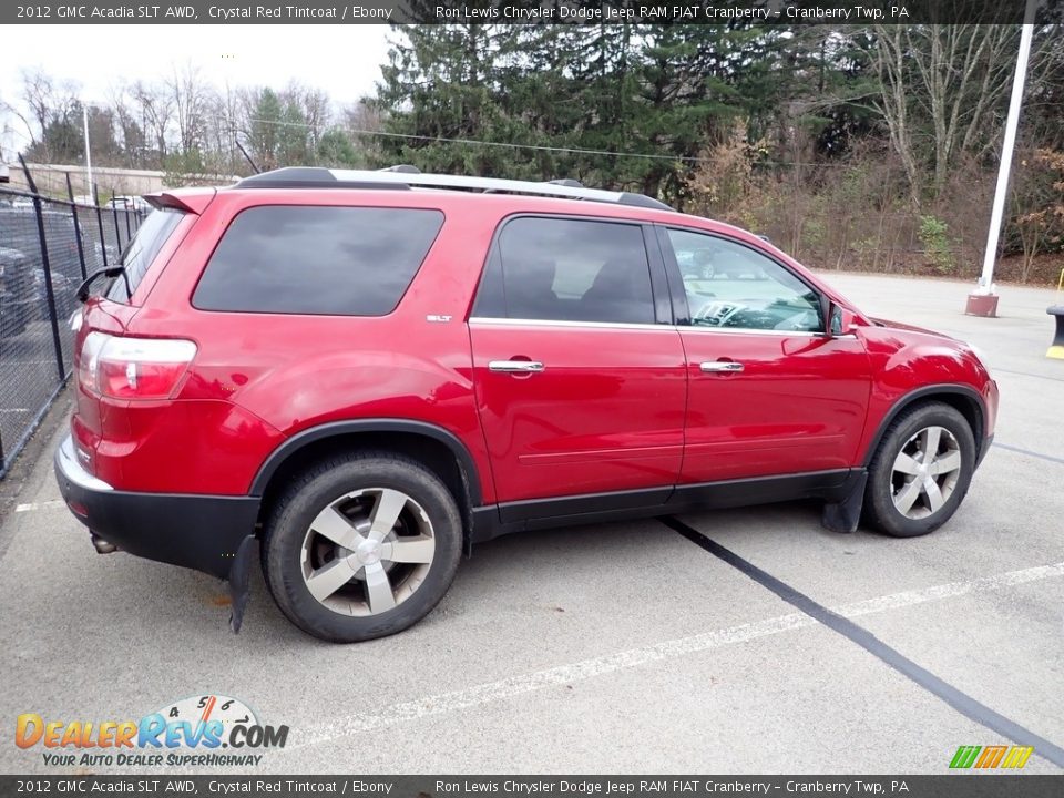 Crystal Red Tintcoat 2012 GMC Acadia SLT AWD Photo #4