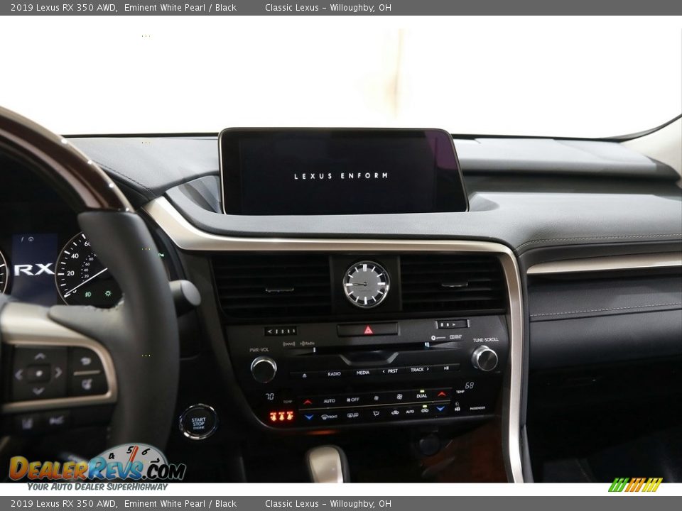 2019 Lexus RX 350 AWD Eminent White Pearl / Black Photo #10