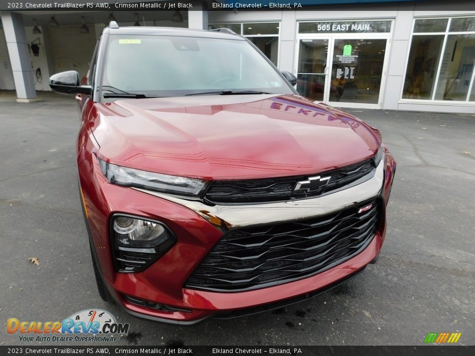 2023 Chevrolet TrailBlazer RS AWD Crimson Metallic / Jet Black Photo #9