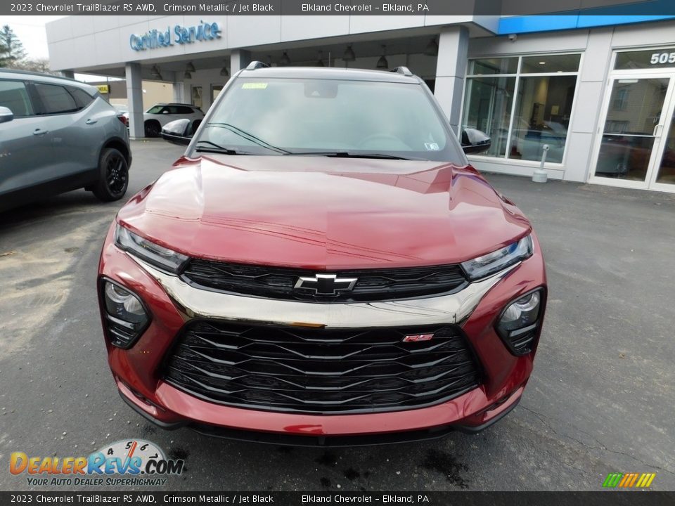 2023 Chevrolet TrailBlazer RS AWD Crimson Metallic / Jet Black Photo #10