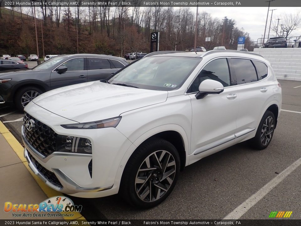 Front 3/4 View of 2023 Hyundai Santa Fe Calligraphy AWD Photo #1