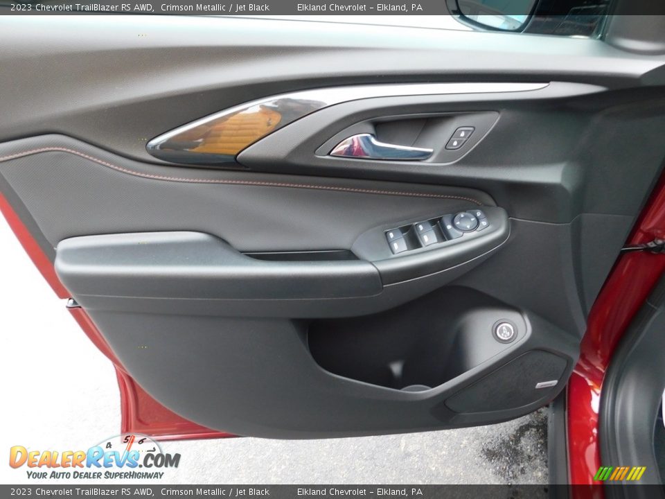 2023 Chevrolet TrailBlazer RS AWD Crimson Metallic / Jet Black Photo #15