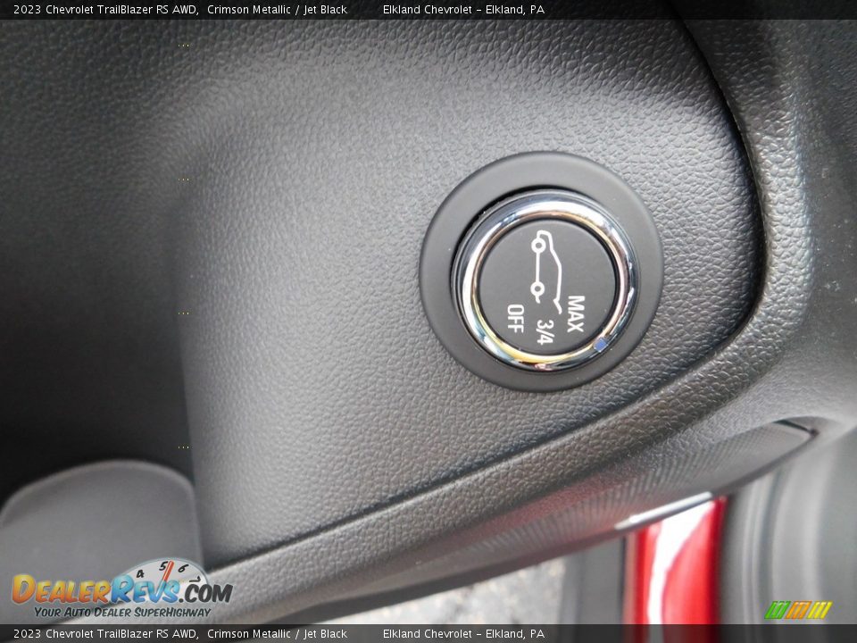 2023 Chevrolet TrailBlazer RS AWD Crimson Metallic / Jet Black Photo #17