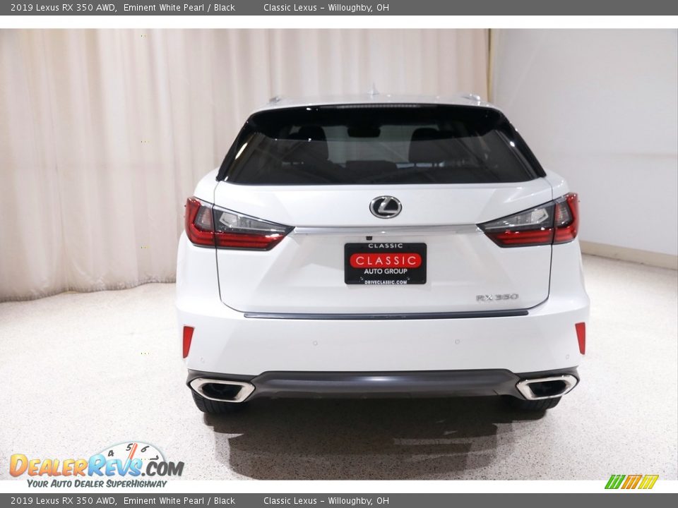 2019 Lexus RX 350 AWD Eminent White Pearl / Black Photo #22