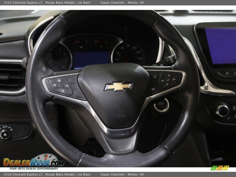 2019 Chevrolet Equinox LT Mosaic Black Metallic / Jet Black Photo #7
