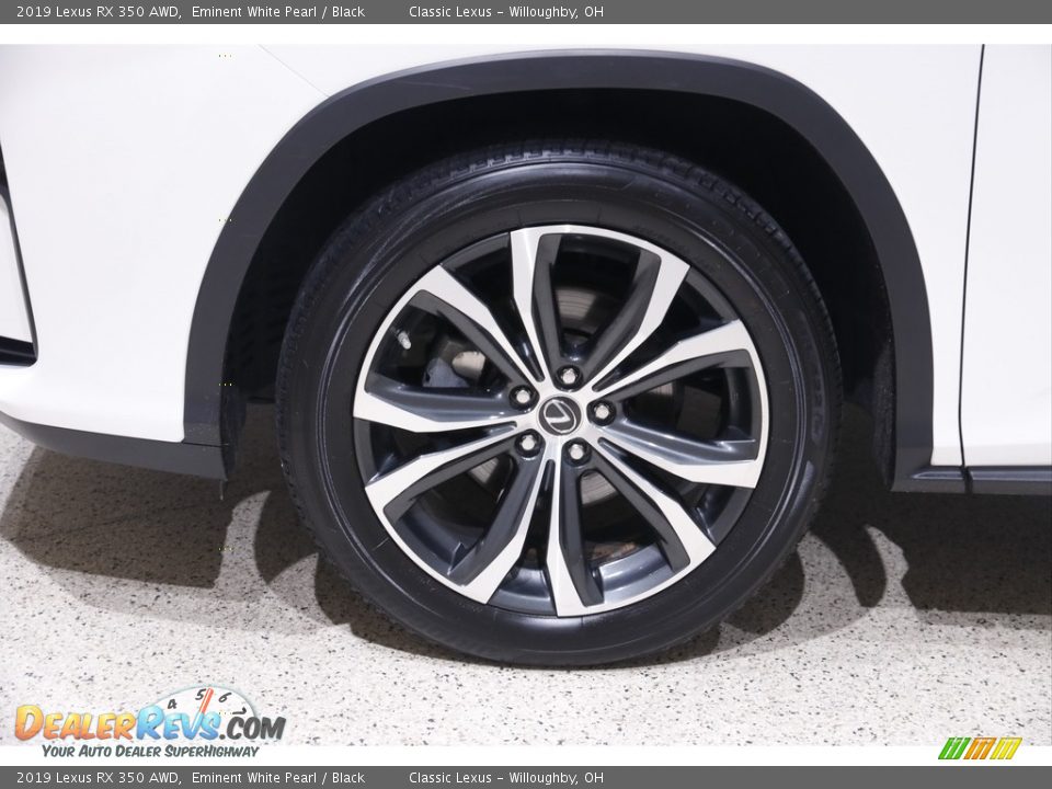 2019 Lexus RX 350 AWD Eminent White Pearl / Black Photo #24
